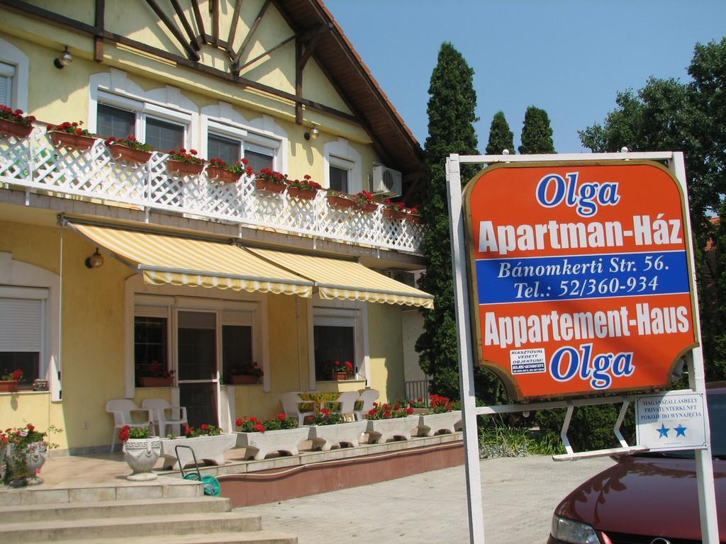 Olga Apartmanház Apartamento Hajdúszoboszló Exterior foto